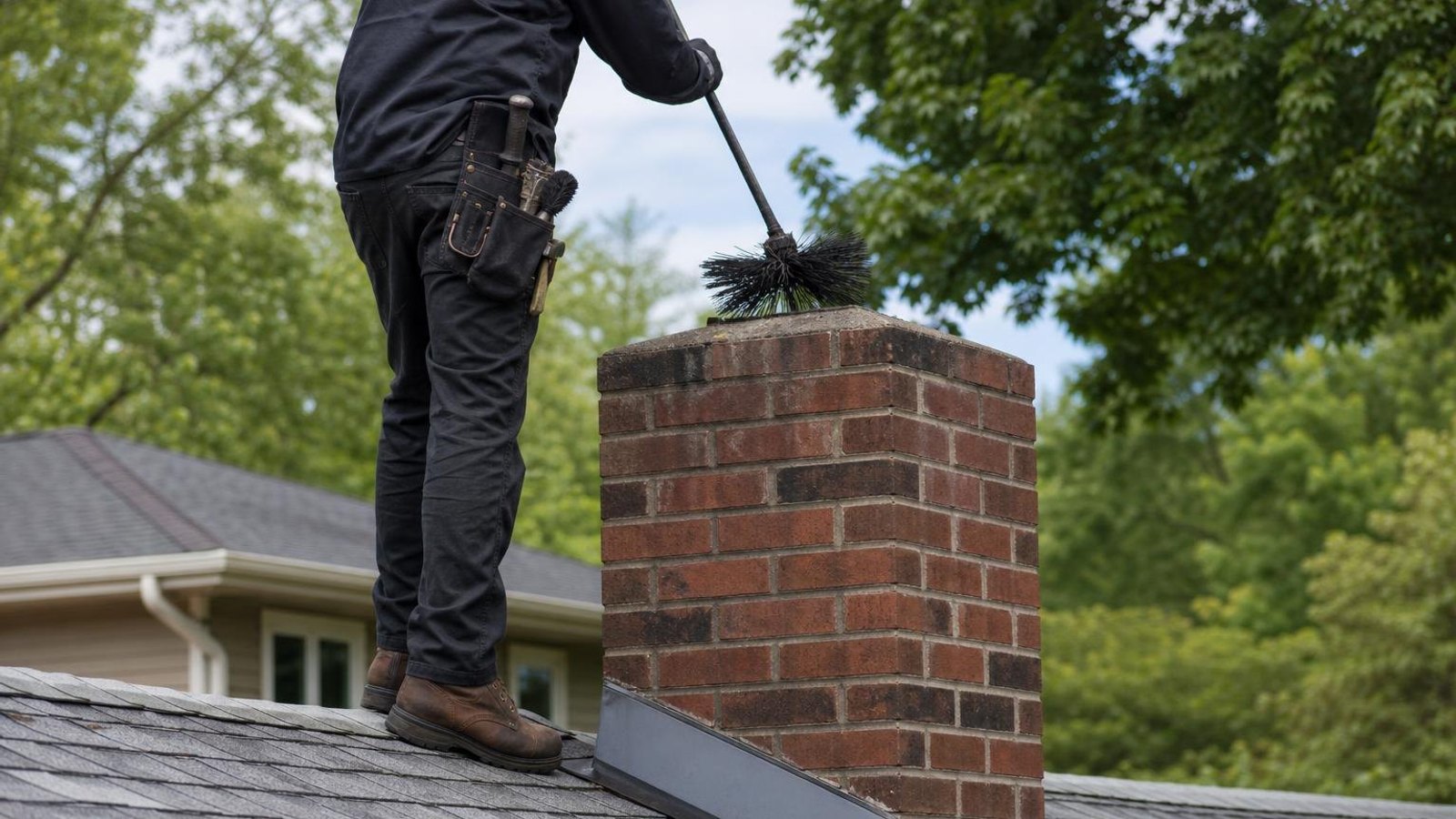 Local chimney sweep & inspection for Greenville homes